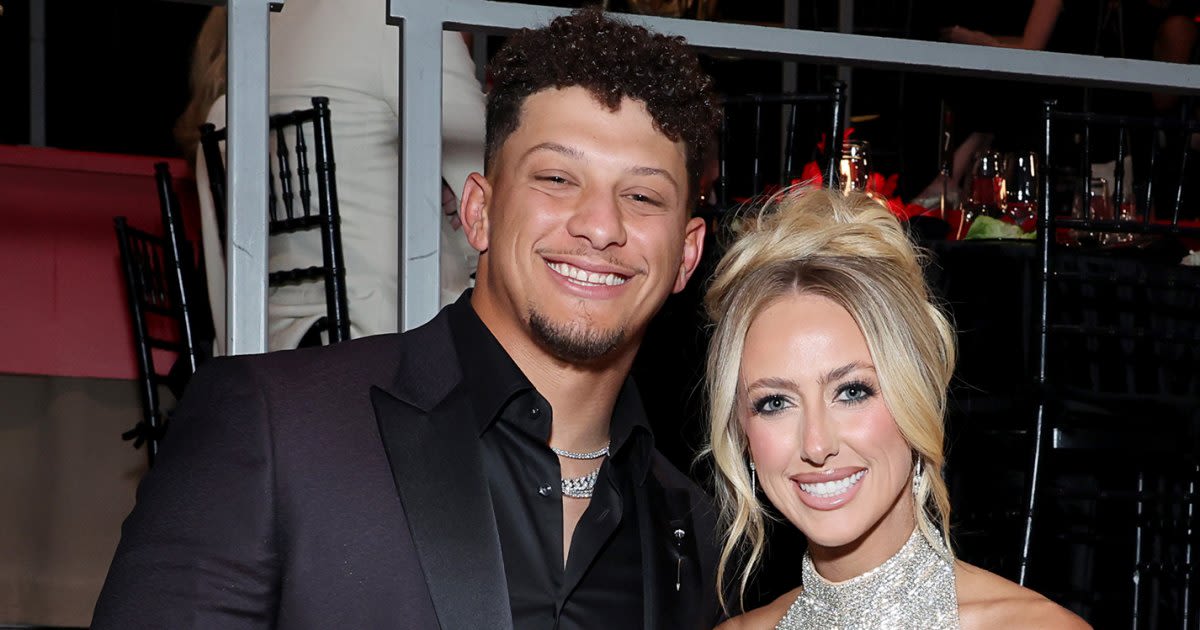 Patrick Mahomes Kisses Wife Brittany Mahomes on the Cheek During Romantic Boat Ride in Portugal