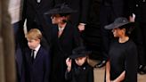 Meghan Markle and Kate Middleton Walk Together At Queen's Funeral