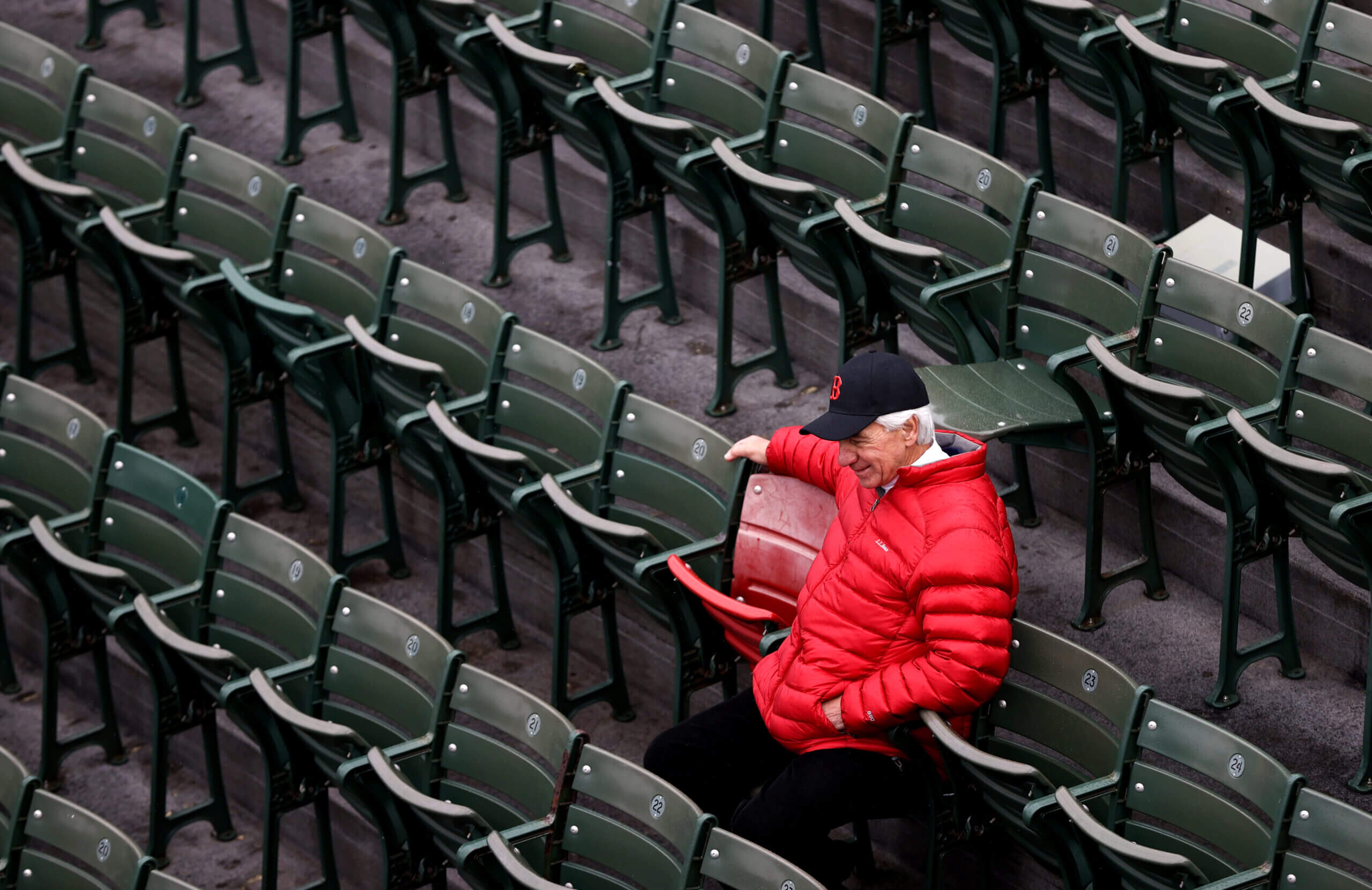 Fenway's 'red seat' just one of many legendary homer sites in ballparks across America