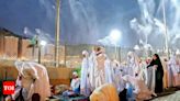 Haj Pilgrims Walk 40km In 52°c, Heat And Heartaches Take A Toll | Hyderabad News - Times of India