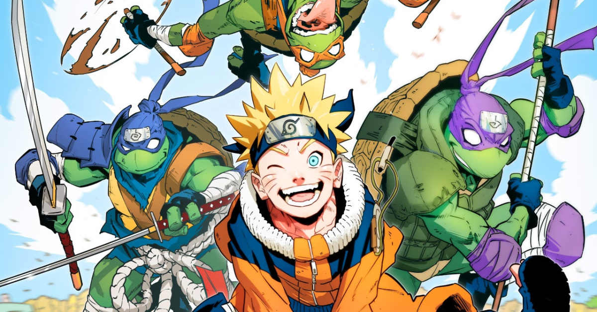 Naruto and TMNT are Crossing Over in a New Comic