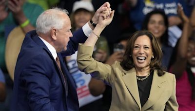 Watch live: Harris, Walz conclude first battleground blitz with Las Vegas rally