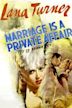 Marriage Is a Private Affair