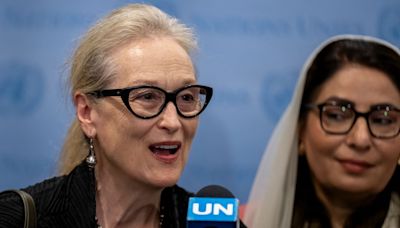 Meryl Streep says cats have more rights than women in Afghanistan