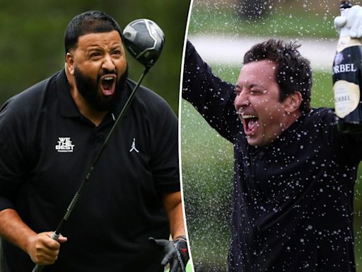 Jimmy Fallon beats DJ Khaled in first annual Cardigan Classic golf game with $100K to charity of his choice