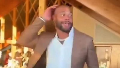 Dak Shows Off Dance Moves at Wedding