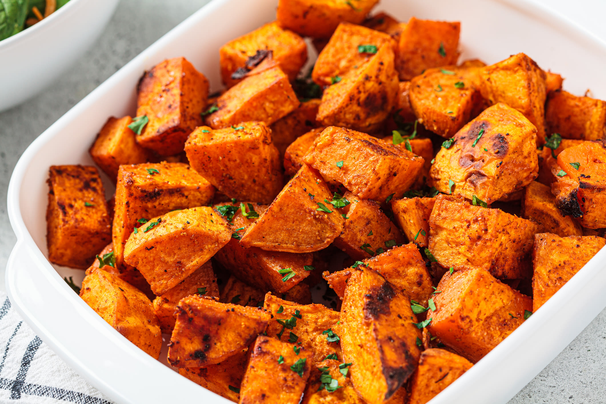 Air Fryer Sweet Potato Cubes Recipe Cooks To Crispy Perfection in 8 Minutes