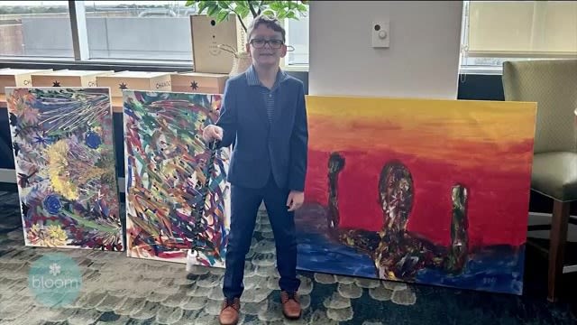 8-year-old Tampa Artist’s Heartfelt Mission: Turning Art into Altruism