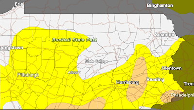 Drought conditions in Bucks, Montgomery counties, national monitor shows