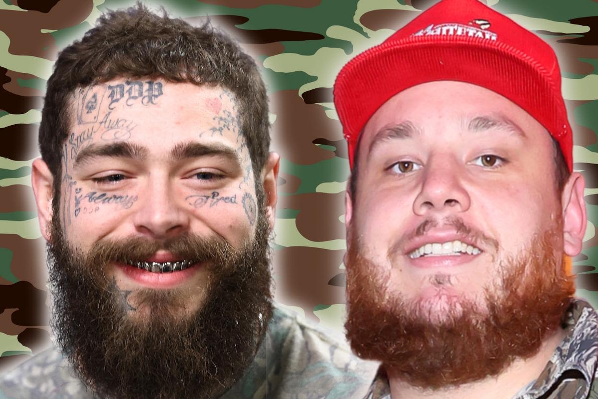 LISTEN: Post Malone + Luke Combs Tease New Catchy Collaboration About a Lost Love