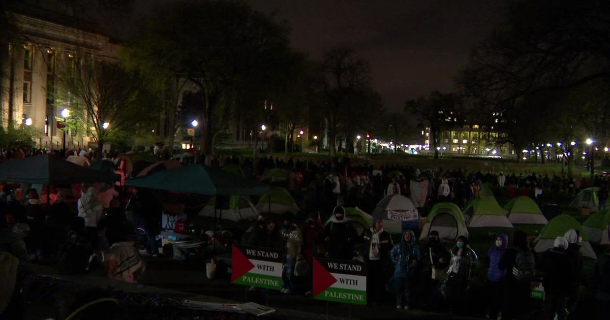 Pro-Palestinian protesters remain at University of Minnesota overnight, despite police order to disperse