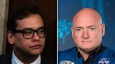 Astronaut Scott Kelly mocks George Santos for his committee assignments, calling the embattled congressman a 'former NASA astronaut and moon walker'