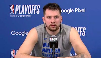 Instantly Infamous Luka Doncic Press Conference Incident Was Actually a Teammate Prank