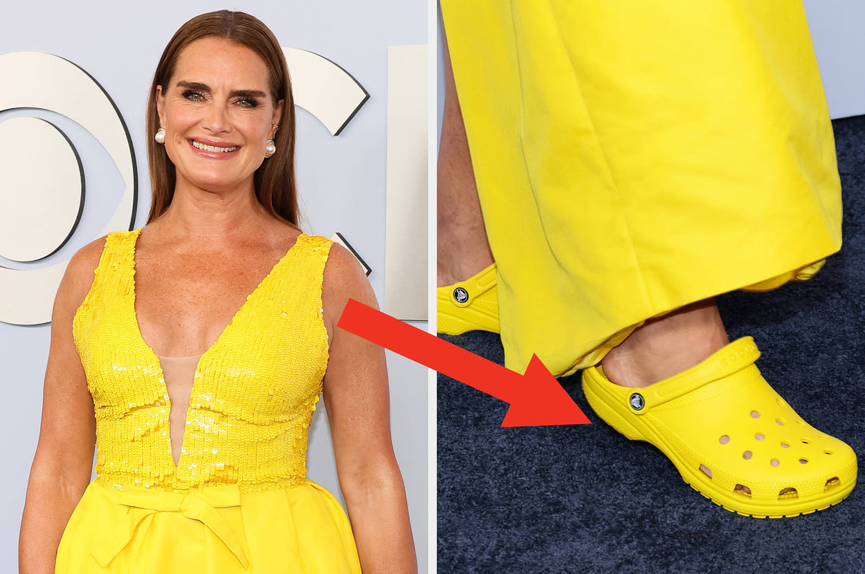 Brooke Shields Wore Crocs To The Tony Awards, And She Had A Very Important Reason For It