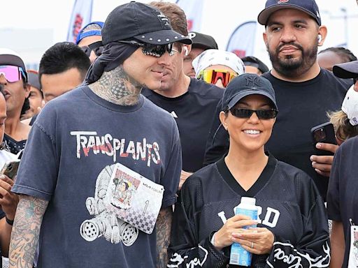 Kourtney Kardashian Supports Husband Travis Barker at ‘Run Travis Run’ Fitness Event in L.A.