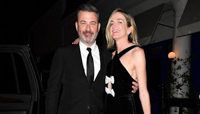 Jimmy Kimmel hits the town with his wife Molly McNearney