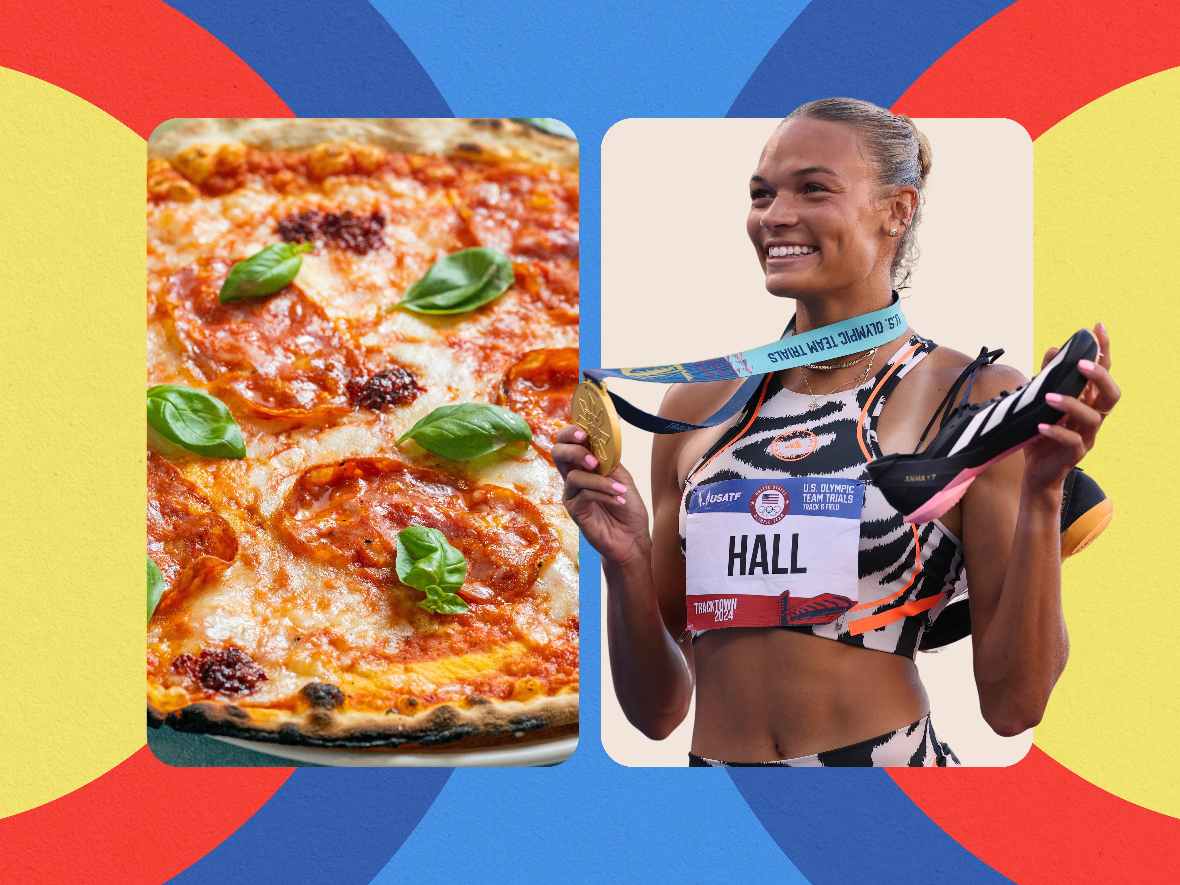 How Homemade Pizza and an ‘Emotional Support Show’ Help Olympian Anna Hall Unwind