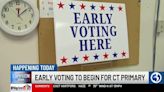 Early voting underway for CT presidential primary