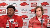 WATCH: Hasz, Gregory, Carmona talk Arkansas spring practices