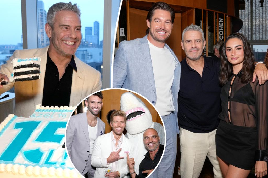 Inside Andy Cohen’s star-studded ‘Watch What Happens Live’ 15th anniversary party