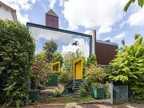 Just Outside Paris, a Wild Home Wrapped in Mirrors Seeks €2.6M