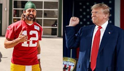 Watch: Aaron Rodgers Ignores Donald Trump At UFC 302 Amid Conviction For Hush Money