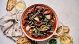 Steamed Mussels And Clams In Chorizo Broth Recipe