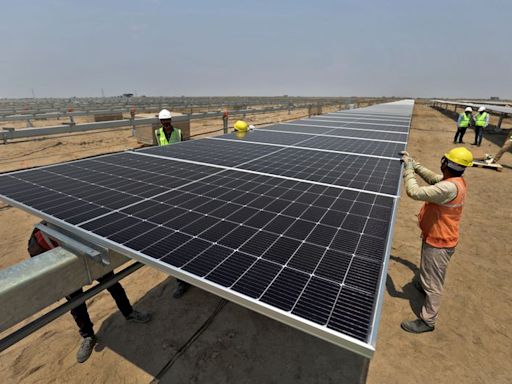 India's solar output grows at slowest pace in six years in first half of 2024