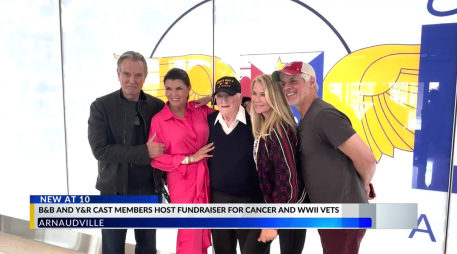 Bold & Beautiful, Young & Restless casts host fundraiser for cancer patients, veterans