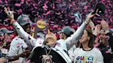 Florida rapper Plies gives gifts to Dawn Staley and South Carolina women's basketball after national title