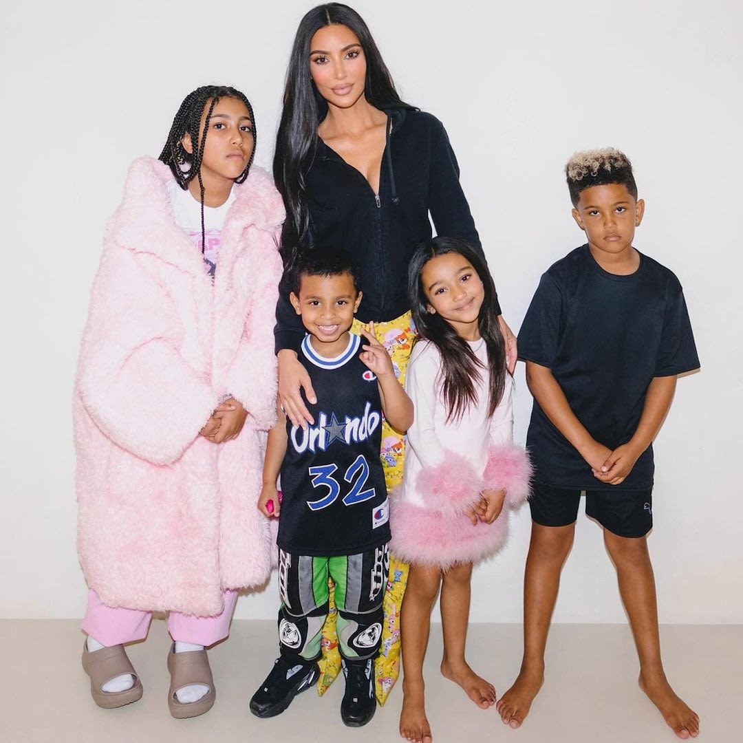 Kim Kardashian Says Her Four Kids Try to Set Her Up With Specific Types of Men - E! Online