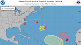 Idalia pounding North Carolina. Tropical Storm Jose forms southeast of Hurricane Franklin