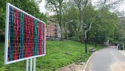 Harlem's largest outdoor public art exhibition is on display. Here's what parkgoers will see.