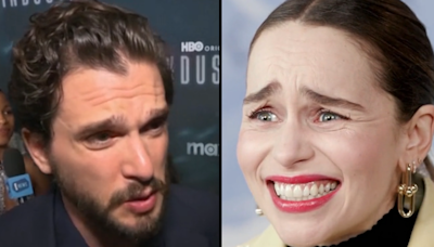 Kit Harington and Emilia Clarke reveal why they wont watch House of the Dragon