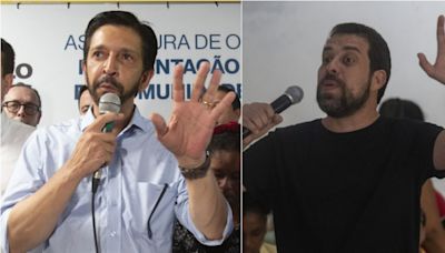 Em pré-campanha pela Prefeitura de SP, Nunes tem 10 agendas de rua para cada 4 de Boulos; veja mapa