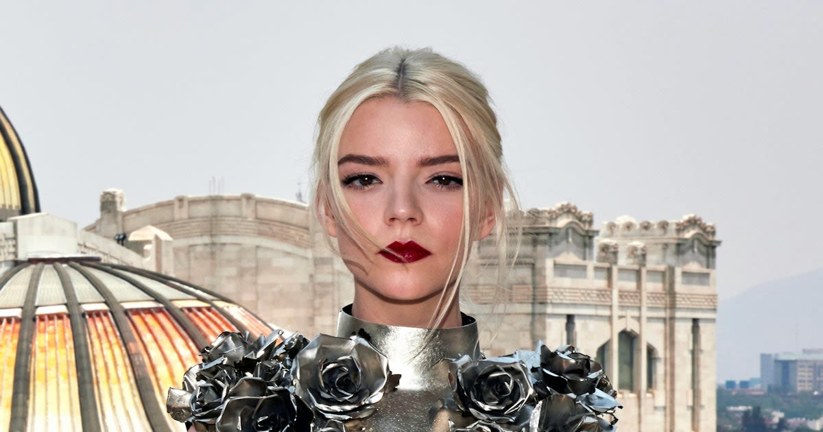 Anya Taylor-Joy Brings The Met Gala To Her 'Furiosa' Press Tour In a Metal Dress