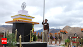 Pilgrimage of pride and respect: DG RPF leads tribute to police martyrs at hot springs, Ladakh - Times of India