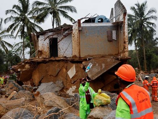 India landslides kill 166 people - with over 200 others missing