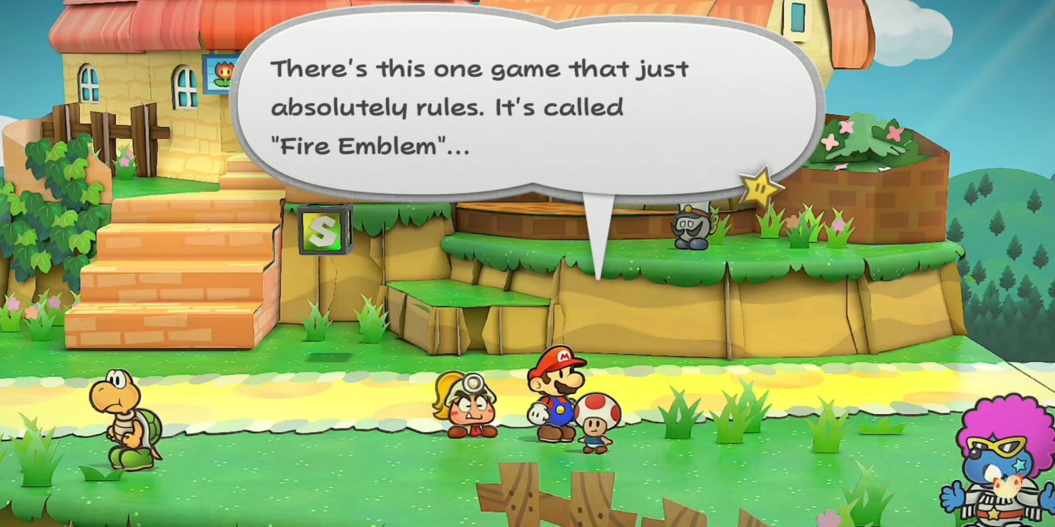 Paper Mario: The Thousand-Year Door Remake Brings Back The Beloved Fire Emblem Toad