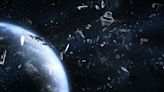 Close call! 2 huge pieces of space debris had a near-miss in Earth orbit