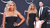 Serena Williams Favors the Peekaboo Bra Trend in Armani Privé...Alongside Daughter Alexis Olympia Jr. and Husband Alexis Ohanian at ESPY...