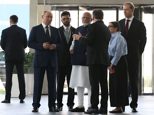 India's Modi tells Putin that 'heart bleeds' when children are killed