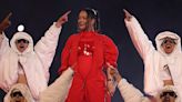 Rihanna reveals she's pregnant with 2nd child during historic, glass-ceiling-shattering 2023 Super Bowl halftime show
