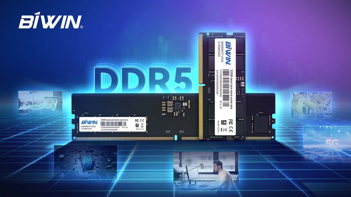 Biwin enters the memory and SSD market with Black Opal line — OEM supplier begins selling products under its own brand