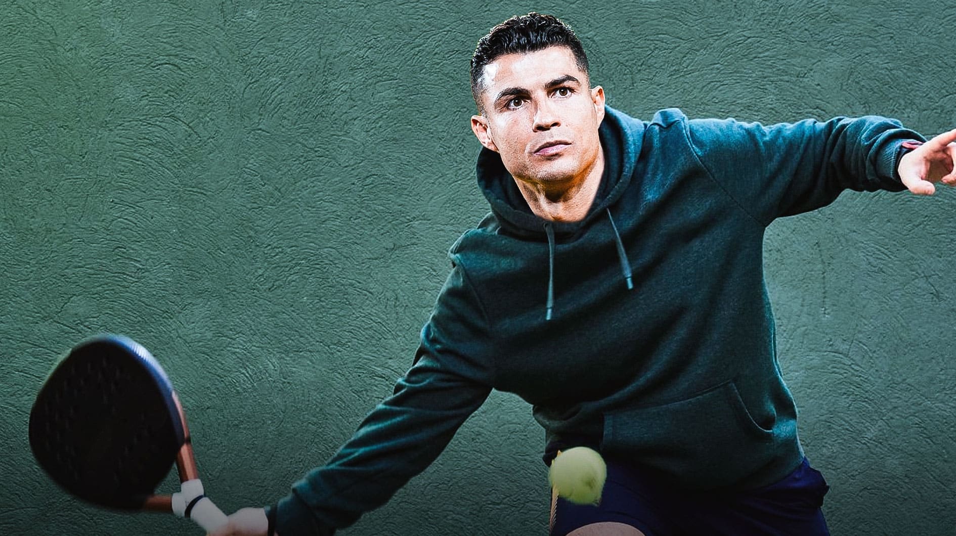 Cristiano Ronaldo pictured playing padel on a crazy Instagram post