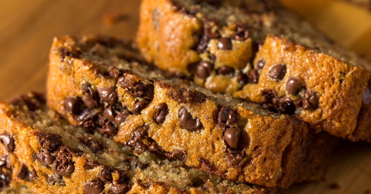 Use up your overripe bananas with Mary Berry’s chocolate chip banana bread