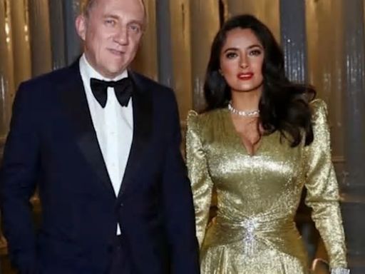 Salma Hayek muestra IMÁGENES EXCLUSIVAS de su boda lujosa con François-Henri Pinault