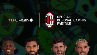 TELEGRAM POWERED CRYPTO CASINO, TG.CASINO, SIGNS PARTNERSHIP WITH AC MILAN