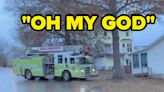 This Surreal Video Of A Firetruck Spinning Out Of Control On Ice In St. Louis Is About To Go Mega Viral