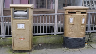 Wannabe Banksy who spray-painted 38 post boxes different colours avoids jail